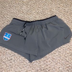 ECNL grey nike shorts